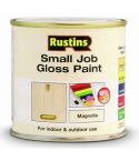 Rustins Quick Dry Small Job Gloss Paint - Magnolia 250ml