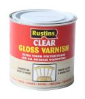Rustins polyurethane varnish gloss clear 2.5lt