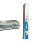 PowerMaster 5ft Damproof Diffused Fluorescent Light Fitting