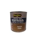 Rustins Quick Dry Varnish -  Satin Pine 250ml