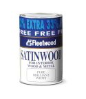 Fleetwood Traditional Satinwood- Brilliant White 750ml & 33% Extra Free