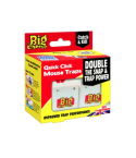 Big Cheese Quick Click Mouse Trap - Twin Pack