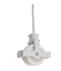 44mm Double Line Pulley White