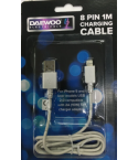 Daewoo 8 Pin Charging Cable - 2m