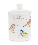 Country Life Birds Coffee Cannister/Caddy