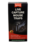 Rentokil Live Capture Mouse Trap twin pack