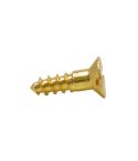 Slotted Brass Countersunk Woodscrew - 1/2 " X 6