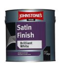 Johnstone's Satin Finish - Brilliant White 2.5L