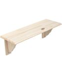 Core Natural Wood Shelf Kit 