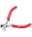 Draper End Cutting Mini Pliers With PVC Dipped Handles - 100mm