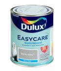 Dulux Interior Easycare Satinwood Waterbased Paint - Skellig Grey 750ml