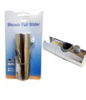 Shower Rail Slider - Chrome 19mm