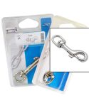 Chapuis Nickel Plated Pump Snap Hooks With Swivels