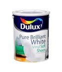 Dulux Vinyl Soft Sheen Paint - Pure Brilliant White 5L