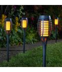 Party Flaming Torch Black - 5 Piece
