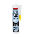 Soudal Fix All Crystal Clear Strong Polymer Sealant and Adhesive Glue 290ml