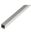 Anodised Aluminium Square Profile Silver - 20 x 20 x 1.5 / 1m 