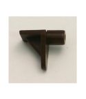 Push In Shelf Support Brown 