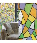 Stained Glass Effect Self Adhesive Contact 1m x 45cm