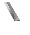 Stainless Steel Effect PVC Equal Corner Profile - 20mm x 20mm x 2m