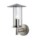 Powermaster S. Steel Outdoor Cylindrical Glass Lantern