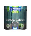 Johnstones Woodcare Garden Colours Paint - Steel Smoke 2.5L