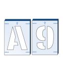 100mm Letters & Numbers Stencil Kit (A-Z/0-9)