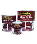 Rustins Quick Dry Step & Tile Gloss Red Paint