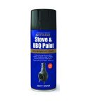 Rust-Oleum Stove & BBQ Spray Paint - Black Matt 400ml 
