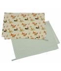 Stow Green Pecking Order Cotton Tea Towel 2 Pack