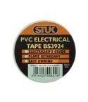 Stuk White PVC Electrical Tape - 19mm X 20m