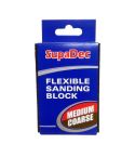 SupaDec Flexible Sanding Block - Medium/ Course