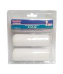 SupaDec Mini Foam Paint Roller Refill - Medium Density - 4" Pack of 2