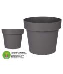 Grey Pot with Water-Storage Reserve - 35cm 