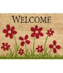 Coco Style Flowery Welcome Doormat  - 40 x 60cm