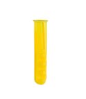 Yellow Plastic Plugs 5 x 25mm - Pack of 50