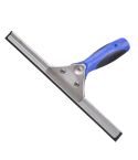 Rubber Grip Stainless Steel Squeegee 12"