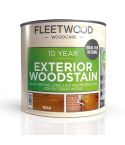 Fleetwood 10 Year Exterior Woodstain 2.5 Litre - Teak 