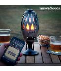 LED Flame Torch Lamp & Bluetooth Speaker