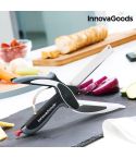 InnovaGoods Knife-Scissors with Mini Integrated Cutting Board
