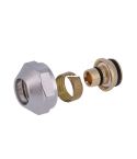 Nickel-Plated Nut, Olive And Insert - 3/4" x 16