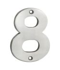 Satin Stainless Steel Number 8 - 100mm 