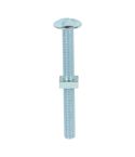 Roofing Bolts with Square Nuts Zinc M8 x 80 - Box of 50