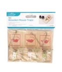 Wooden Mouse Traps - Pack of 3