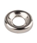 Surface Screw Cup Washer Steel Nickel Plated - 10g 