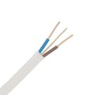 3 Core 2.5 Twin & Earch Electrical Cable - White (Per Metre)