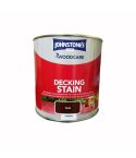 Johnstones Woodcare Decking Stain - Teak 2.5L 