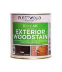 Fleetwood 10 Year Exterior Woodstain - Teak 1L