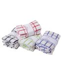 3 Pack Tea Towels With Blue Stipe