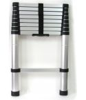 Extendable telescopic aluminum ladder - 3.2m